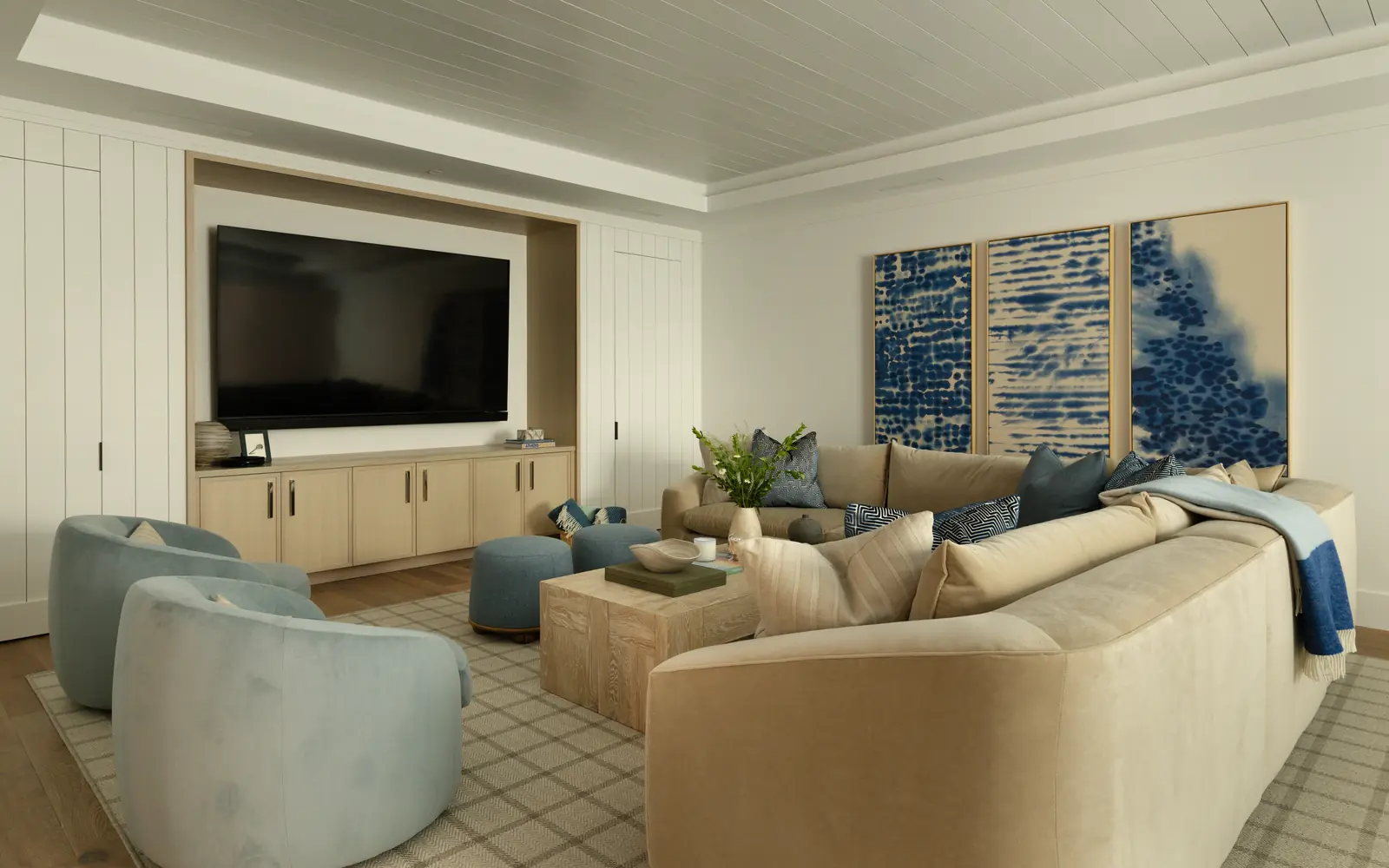 Recreation room for family and guests